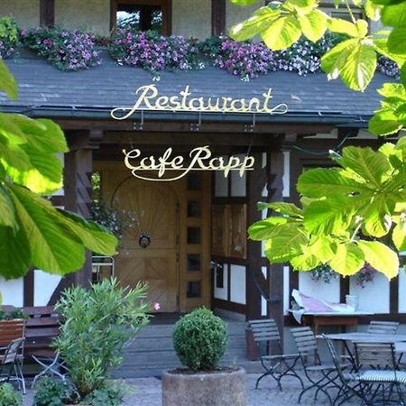 Hotel Restaurant Cafe Rapp Königsfeld im Schwarzwald Kültér fotó