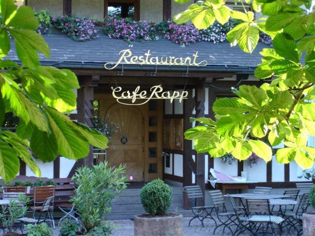 Hotel Restaurant Cafe Rapp Königsfeld im Schwarzwald Kültér fotó
